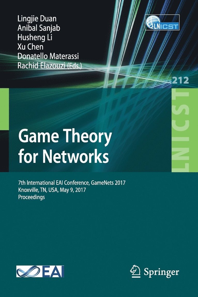 Game Theory for Networks 1