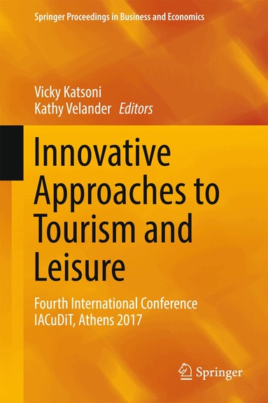 Vicky Katsoni, Kathy Velander - Innovative Approaches to Tourism and Leisure, Inbunden