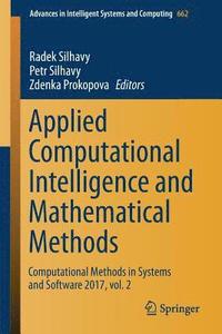 bokomslag Applied Computational Intelligence and Mathematical Methods