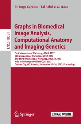bokomslag Graphs in Biomedical Image Analysis, Computational Anatomy and Imaging Genetics