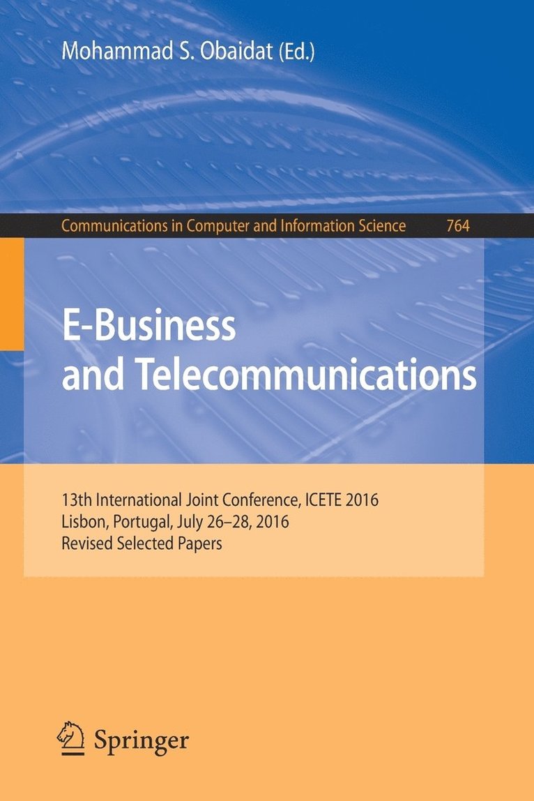E-Business and Telecommunications 1