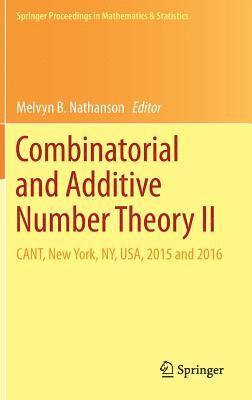 Combinatorial and Additive Number Theory II 1
