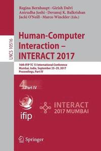 bokomslag Human-Computer Interaction  INTERACT 2017