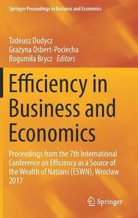 bokomslag Efficiency in Business and Economics