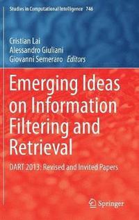bokomslag Emerging Ideas on Information Filtering and Retrieval