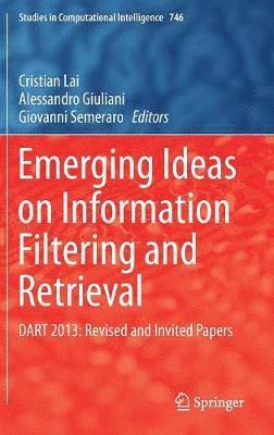bokomslag Emerging Ideas on Information Filtering and Retrieval