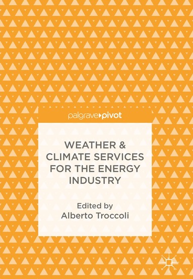 Alberto Troccoli - Weather & Climate Services for the Energy Industry, Inbunden