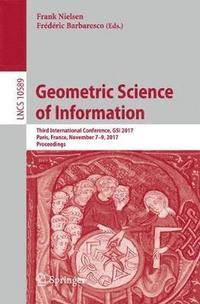 bokomslag Geometric Science of Information
