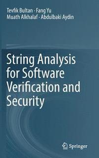 bokomslag String Analysis for Software Verification and Security