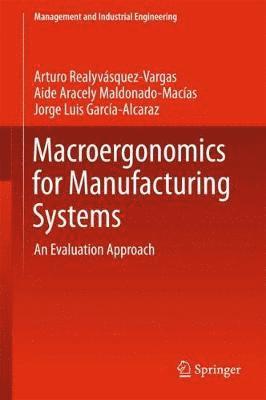 bokomslag Macroergonomics for Manufacturing Systems