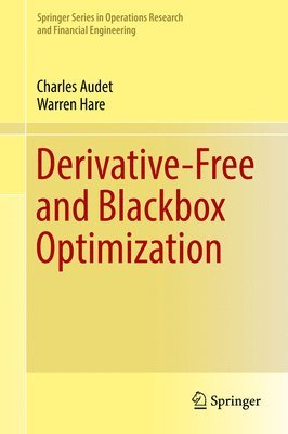 Derivative-Free and Blackbox Optimization 1
