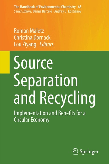 Roman Maletz, Christina Dornack, Lou Ziyang - Source Separation and Recycling, Inbunden