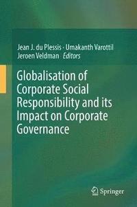 bokomslag Globalisation of Corporate Social Responsibility and its Impact on Corporate Governance