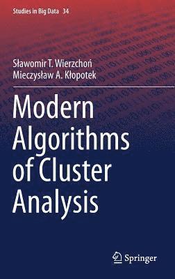 Modern Algorithms of Cluster Analysis 1