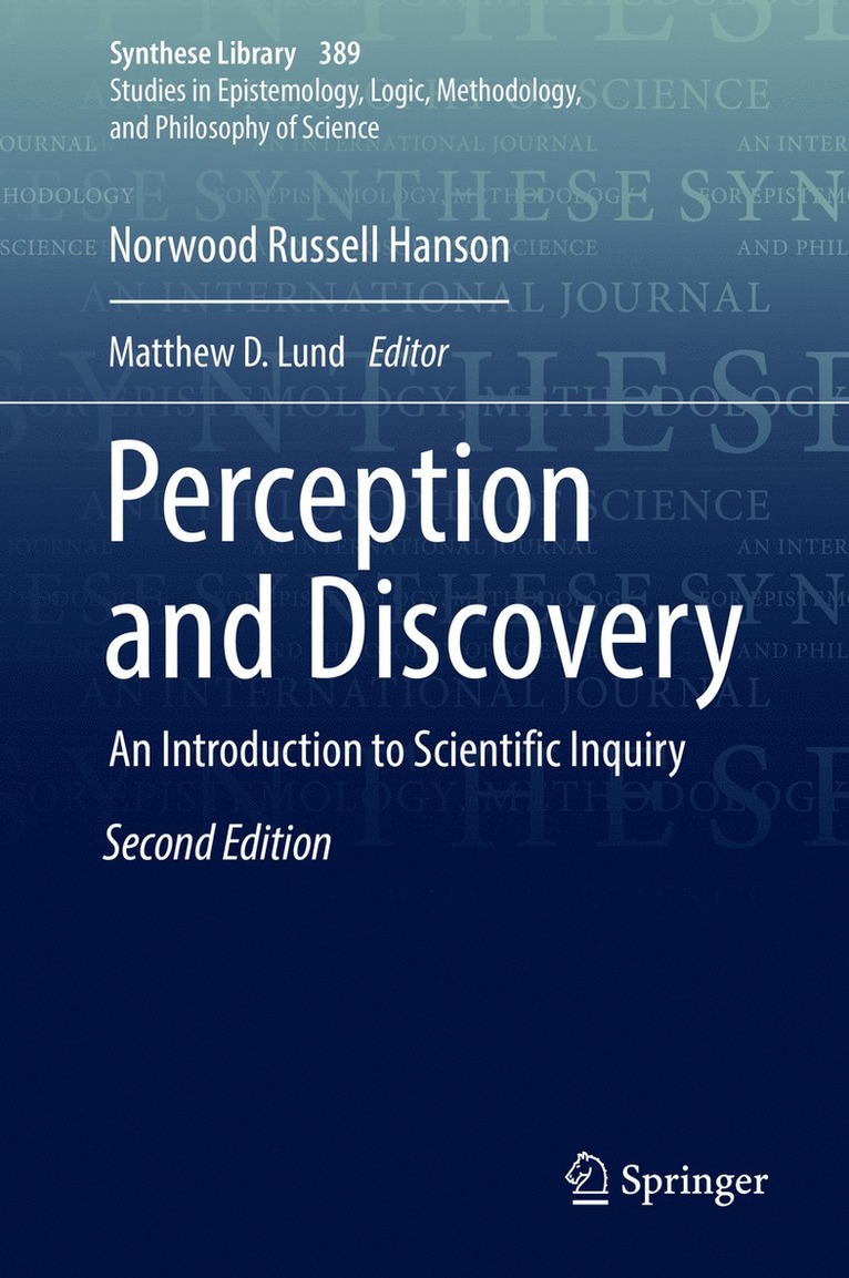 Norwood Russell Hanson, Matthew D. Lund - Perception and Discovery, Inbunden