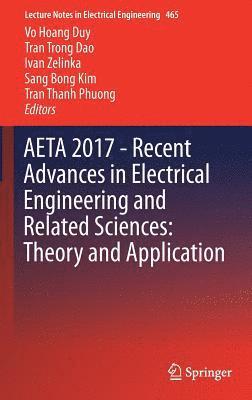 bokomslag AETA 2017 - Recent Advances in Electrical Engineering and Related Sciences: Theory and Application
