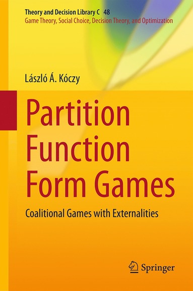 bokomslag Partition Function Form Games