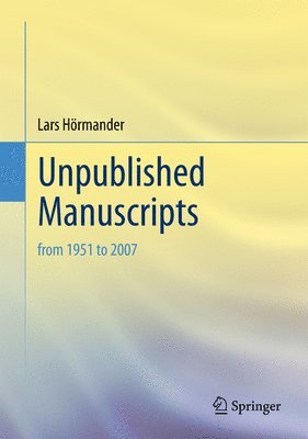 Unpublished Manuscripts 1