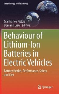 bokomslag Behaviour of Lithium-Ion Batteries in Electric Vehicles