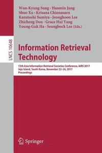 bokomslag Information Retrieval Technology