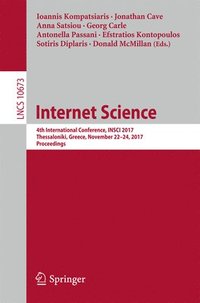 bokomslag Internet Science
