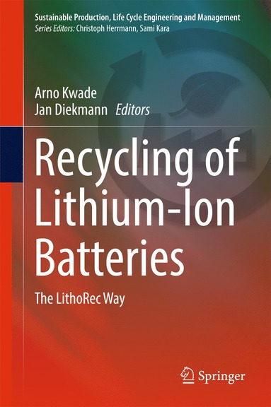 bokomslag Recycling of Lithium-Ion Batteries