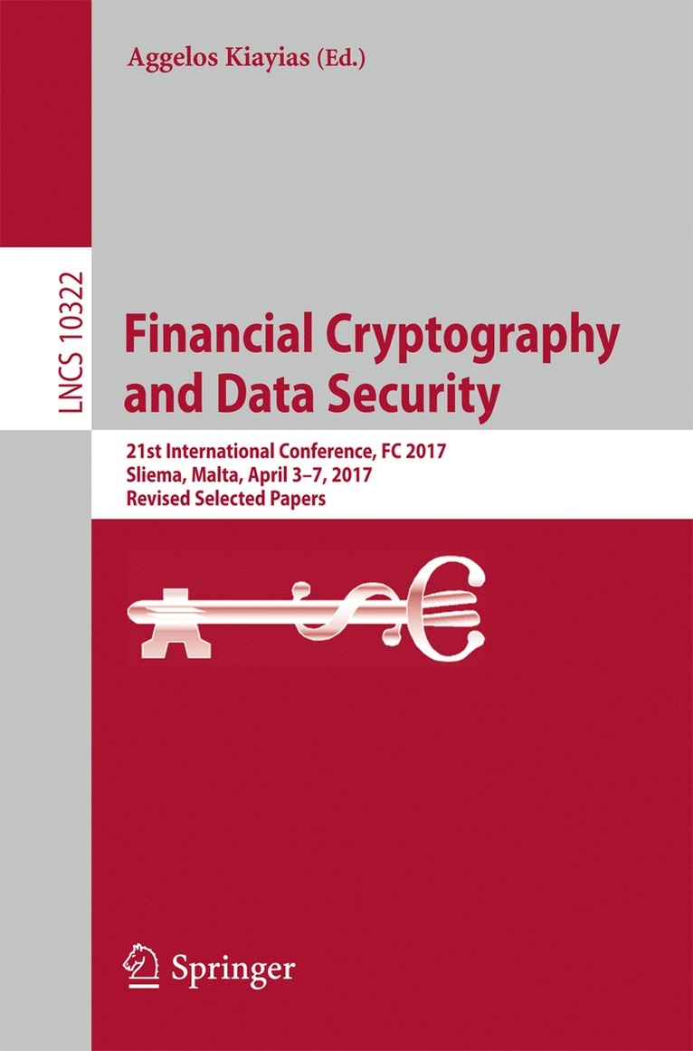 Aggelos Kiayias - Financial Cryptography and Data Security, Häftad