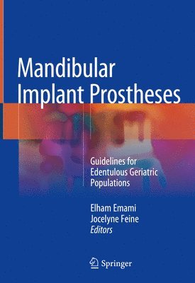 bokomslag Mandibular Implant Prostheses