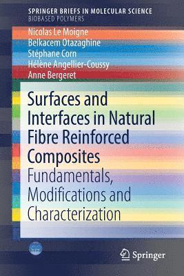 bokomslag Surfaces and Interfaces in Natural Fibre Reinforced Composites
