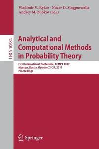 bokomslag Analytical and Computational Methods in Probability Theory
