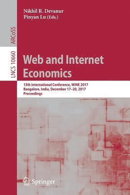 bokomslag Web and Internet Economics