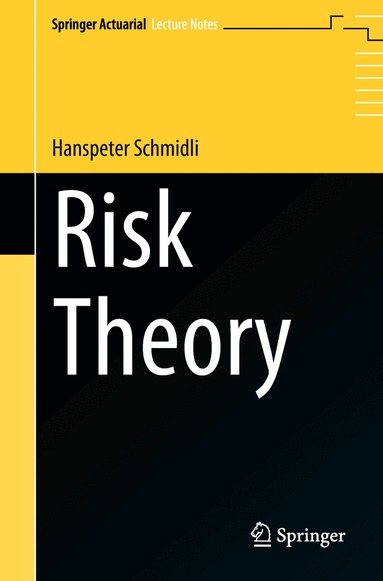 Hanspeter Schmidli - Risk Theory, Häftad