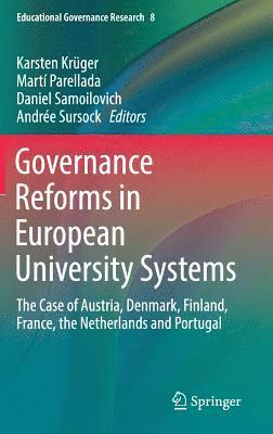 bokomslag Governance Reforms in European University Systems