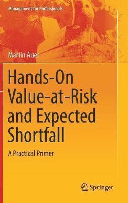 Martin Auer - Hands-On Value-at-Risk and Expected Shortfall, Inbunden