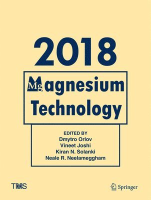 bokomslag Magnesium Technology 2018