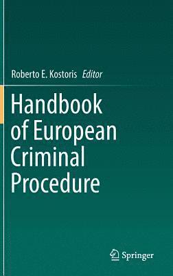 bokomslag Handbook of European Criminal Procedure