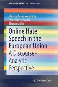 bokomslag Online Hate Speech in the European Union