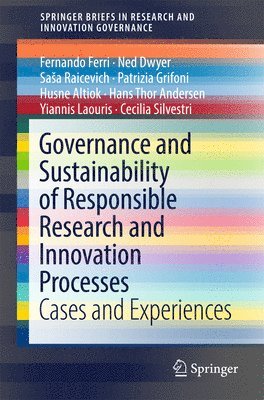 bokomslag Governance and Sustainability of Responsible Research and Innovation Processes