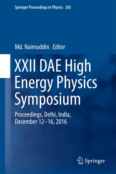 Md. Naimuddin - XXII DAE High Energy Physics Symposium, Inbunden