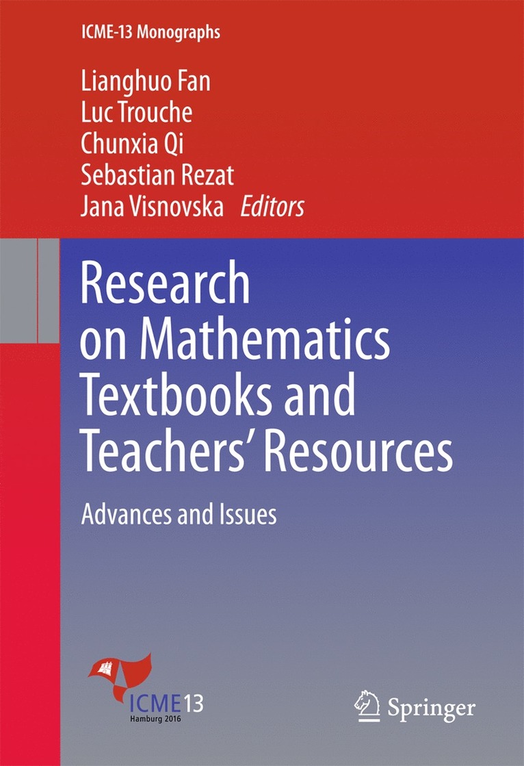 Lianghuo Fan, Luc Trouche, Chunxia Qi, Sebastian Rezat, Jana Visnovska - Research on Mathematics Textbooks and Teachers’ Resources, Inbunden
