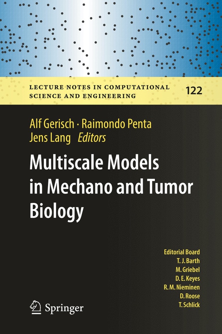 Alf Gerisch, Raimondo Penta, Jens Lang - Multiscale Models in Mechano and Tumor Biology, Inbunden
