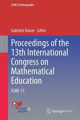 bokomslag Proceedings Of The 13Th International Congress On Mathematical Education