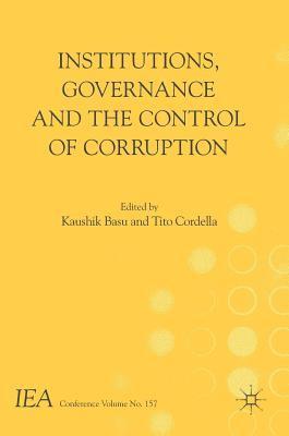 bokomslag Institutions, Governance and the Control of Corruption