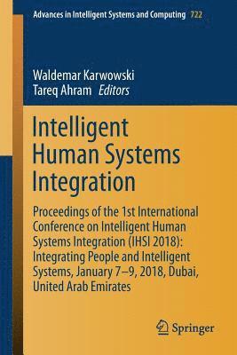 Intelligent Human Systems Integration 1