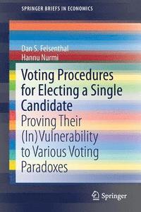 bokomslag Voting Procedures for Electing a Single Candidate