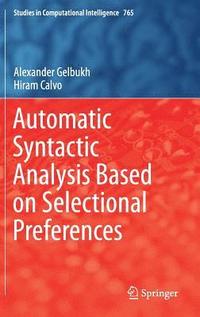 bokomslag Automatic Syntactic Analysis Based on Selectional Preferences