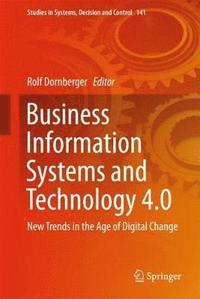 bokomslag Business Information Systems and Technology 4.0