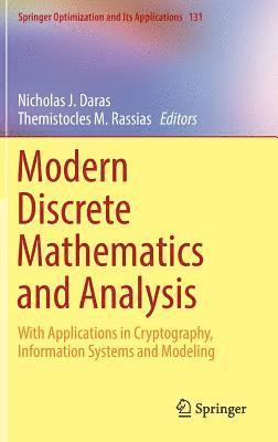 bokomslag Modern Discrete Mathematics and Analysis