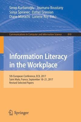 bokomslag Information Literacy in the Workplace