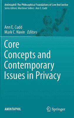 bokomslag Core Concepts and Contemporary Issues in Privacy